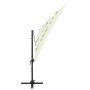 Sombrilla de 4 niveles con poste aluminio arena 250x250 cm de vidaXL, Sombrillas - Ref: Foro24-313820, Precio: 196,19 €, Desc...