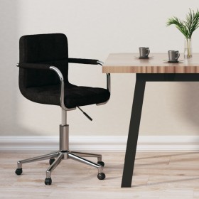 Silla de oficina giratoria de tela negra de , Sillas de oficina - Ref: Foro24-334797, Precio: 102,26 €, Descuento: %