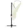 Sombrilla de 4 niveles con poste aluminio arena 250x250 cm de vidaXL, Sombrillas - Ref: Foro24-313820, Precio: 196,19 €, Desc...