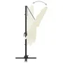 Sombrilla de 4 niveles con poste aluminio arena 250x250 cm de vidaXL, Sombrillas - Ref: Foro24-313820, Precio: 193,71 €, Desc...