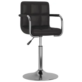 Silla de comedor cuero sintético negra de , Sillas de comedor - Ref: Foro24-3087907, Precio: 89,36 €, Descuento: %