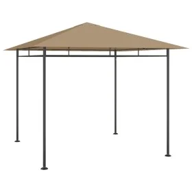 Cenador gris taupé 3x3x2,7 m 180 g/m² de vidaXL, Carpas y cenadores - Ref: Foro24-313919, Precio: 186,21 €, Descuento: %