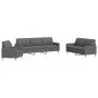 Juego de sofás 3 piezas tela gris oscuro by , Sofas - Ref: Foro24-3278288, Price: 616,76 €, Discount: %