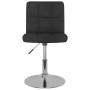 Taburete de cocina giratorio de tela negro de , Taburetes de cocina - Ref: Foro24-334205, Precio: 72,16 €, Descuento: %