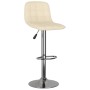 Taburetes de cocina 2 unidades tela crema de , Taburetes de cocina - Ref: Foro24-333947, Precio: 114,73 €, Descuento: %