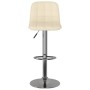 Taburetes de cocina 2 unidades tela crema de , Taburetes de cocina - Ref: Foro24-333947, Precio: 114,73 €, Descuento: %