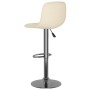 Taburetes de cocina 2 unidades tela crema de , Taburetes de cocina - Ref: Foro24-333947, Precio: 114,73 €, Descuento: %