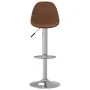 Kitchen stools, 2 units, brown fabric by , Kitchen stools - Ref: Foro24-333384, Price: 97,09 €, Discount: %