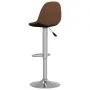 Kitchen stools, 2 units, brown fabric by , Kitchen stools - Ref: Foro24-333384, Price: 97,09 €, Discount: %