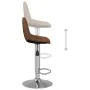 Kitchen stools, 2 units, brown fabric by , Kitchen stools - Ref: Foro24-333384, Price: 97,09 €, Discount: %