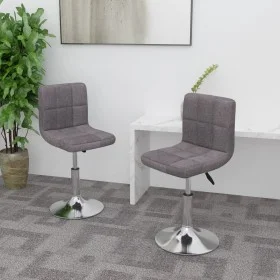 Sillas de comedor giratorias 2 unidades tela gris taupe de , Sillas de comedor - Ref: Foro24-334218, Precio: 108,74 €, Descue...