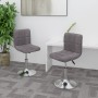 Sillas de comedor giratorias 2 unidades tela gris taupe de , Sillas de comedor - Ref: Foro24-334218, Precio: 109,93 €, Descue...
