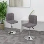 Swivel dining chairs 2 units in gray taupe fabric by , dining chairs - Ref: Foro24-334218, Price: 108,74 €, Discount: %