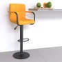 Taburete de cocina de tela amarillo mostaza de , Taburetes de cocina - Ref: Foro24-334632, Precio: 89,27 €, Descuento: %