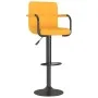 Taburete de cocina de tela amarillo mostaza de , Taburetes de cocina - Ref: Foro24-334632, Precio: 87,76 €, Descuento: %