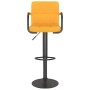 Taburete de cocina de tela amarillo mostaza de , Taburetes de cocina - Ref: Foro24-334632, Precio: 89,27 €, Descuento: %