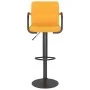 Taburete de cocina de tela amarillo mostaza de , Taburetes de cocina - Ref: Foro24-334632, Precio: 87,76 €, Descuento: %
