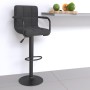 Taburete de cocina tela gris oscuro de , Taburetes de cocina - Ref: Foro24-334626, Precio: 85,96 €, Descuento: %