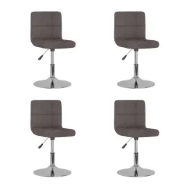 Sillas de comedor giratorias 4 unidades tela taupe de , Sillas de comedor - Ref: Foro24-3087457, Precio: 205,24 €, Descuento: %