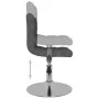 Drehbarer Esszimmerstuhl aus dunkelgrauem Stoff von , Essstühle - Ref: Foro24-3087469, Preis: 80,53 €, Rabatt: %