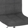 Drehbarer Esszimmerstuhl aus dunkelgrauem Stoff von , Essstühle - Ref: Foro24-3087469, Preis: 80,53 €, Rabatt: %