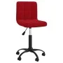 Silla de comedor giratoria de terciopelo vino tinto de , Sillas de comedor - Ref: Foro24-3087602, Precio: 75,08 €, Descuento: %