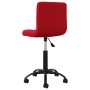 Silla de comedor giratoria de terciopelo vino tinto de , Sillas de comedor - Ref: Foro24-3087602, Precio: 76,69 €, Descuento: %