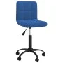 Silla de comedor giratoria de terciopelo azul de , Sillas de comedor - Ref: Foro24-3087600, Precio: 100,01 €, Descuento: %