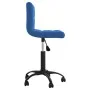 Silla de comedor giratoria de terciopelo azul de , Sillas de comedor - Ref: Foro24-3087600, Precio: 100,01 €, Descuento: %