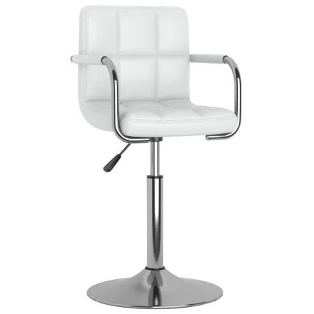 Weißer Kunstleder-Esszimmerstuhl von , Essstühle - Ref: Foro24-3087906, Preis: 91,15 €, Rabatt: %