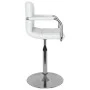 Weißer Kunstleder-Esszimmerstuhl von , Essstühle - Ref: Foro24-3087906, Preis: 91,15 €, Rabatt: %