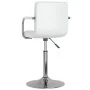 Weißer Kunstleder-Esszimmerstuhl von , Essstühle - Ref: Foro24-3087906, Preis: 91,15 €, Rabatt: %