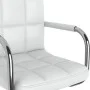Weißer Kunstleder-Esszimmerstuhl von , Essstühle - Ref: Foro24-3087906, Preis: 91,15 €, Rabatt: %