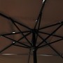 Sombrilla de 3 niveles con poste de aluminio gris taupé 2,5x2,5 m de vidaXL, Sombrillas - Ref: Foro24-313839, Precio: 80,65 €...