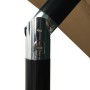 Sombrilla de 3 niveles con poste de aluminio gris taupé 2,5x2,5 m de vidaXL, Sombrillas - Ref: Foro24-313839, Precio: 80,65 €...