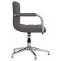 Silla de comedor giratoria tela gris oscuro de , Sillas de comedor - Ref: Foro24-3088063, Precio: 105,85 €, Descuento: %