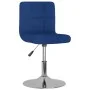 Blue fabric swivel kitchen stool by , Kitchen stools - Ref: Foro24-334203, Price: 73,81 €, Discount: %