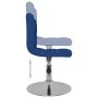 Blue fabric swivel kitchen stool by , Kitchen stools - Ref: Foro24-334203, Price: 73,81 €, Discount: %