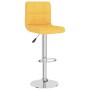 Taburete de cocina de tela amarillo mostaza de , Taburetes de cocina - Ref: Foro24-334236, Precio: 89,10 €, Descuento: %