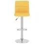 Taburete de cocina de tela amarillo mostaza de , Taburetes de cocina - Ref: Foro24-334236, Precio: 87,54 €, Descuento: %
