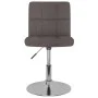 Taburete de cocina giratorio de tela gris taupé de , Taburetes de cocina - Ref: Foro24-334208, Precio: 73,81 €, Descuento: %