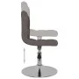 Taburete de cocina giratorio de tela gris taupé de , Taburetes de cocina - Ref: Foro24-334208, Precio: 73,81 €, Descuento: %