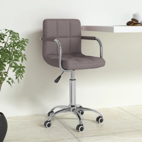 Silla de oficina giratoria tela gris taupé de , Sillas de oficina - Ref: Foro24-334676, Precio: 93,16 €, Descuento: %