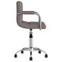 Silla de oficina giratoria tela gris taupé de , Sillas de oficina - Ref: Foro24-334676, Precio: 93,16 €, Descuento: %