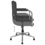 Silla de oficina giratoria tela gris oscuro de , Sillas de oficina - Ref: Foro24-334792, Precio: 92,38 €, Descuento: %