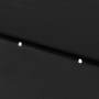 Sombrilla con LED y poste de acero negro 2x3 m de vidaXL, Sombrillas - Ref: Foro24-313792, Precio: 66,86 €, Descuento: %