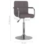 Silla de comedor de tela gris taupé de , Sillas de comedor - Ref: Foro24-3087885, Precio: 81,20 €, Descuento: %