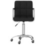 Silla de comedor giratoria tela negro de , Sillas de comedor - Ref: Foro24-3087975, Precio: 102,26 €, Descuento: %