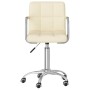 Silla de oficina giratoria de tela color crema de , Sillas de oficina - Ref: Foro24-334669, Precio: 90,57 €, Descuento: %