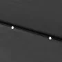 Sombrilla con LED y poste de acero gris antracita 2x3 m de vidaXL, Sombrillas - Ref: Foro24-313788, Precio: 75,46 €, Descuent...